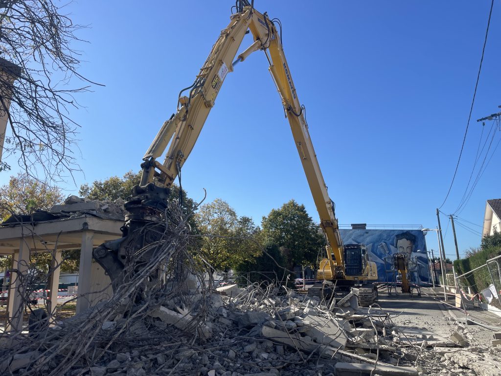 Notre intervention à l'église Saint-Martin pour une démolition